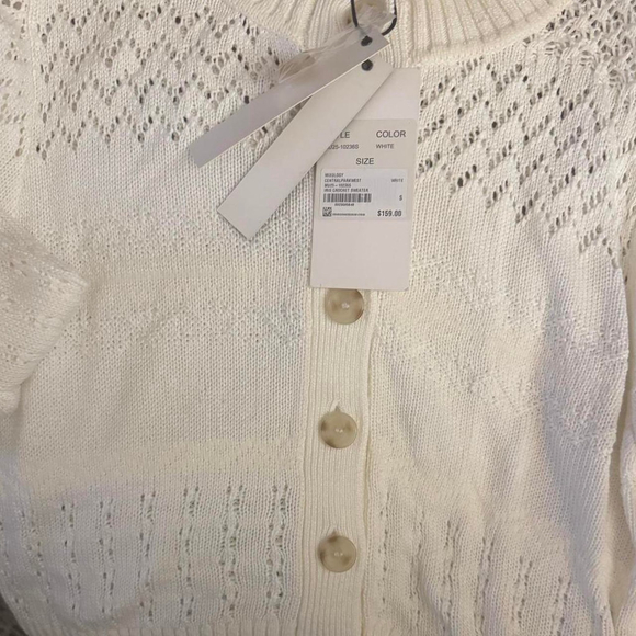 CENTRALPARKWEST
IRIS CROCHET SWEATER size small NWT - Picture 4 of 6